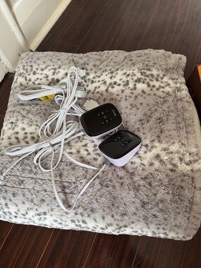Queen Size Double User Heated Blanket